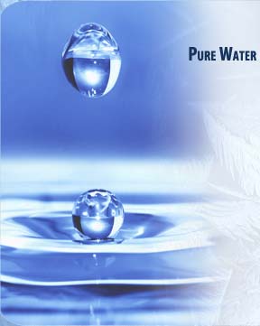 pure water - droplet